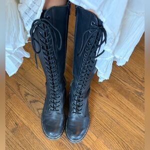 Dr. Martens Black Lace Up Boots